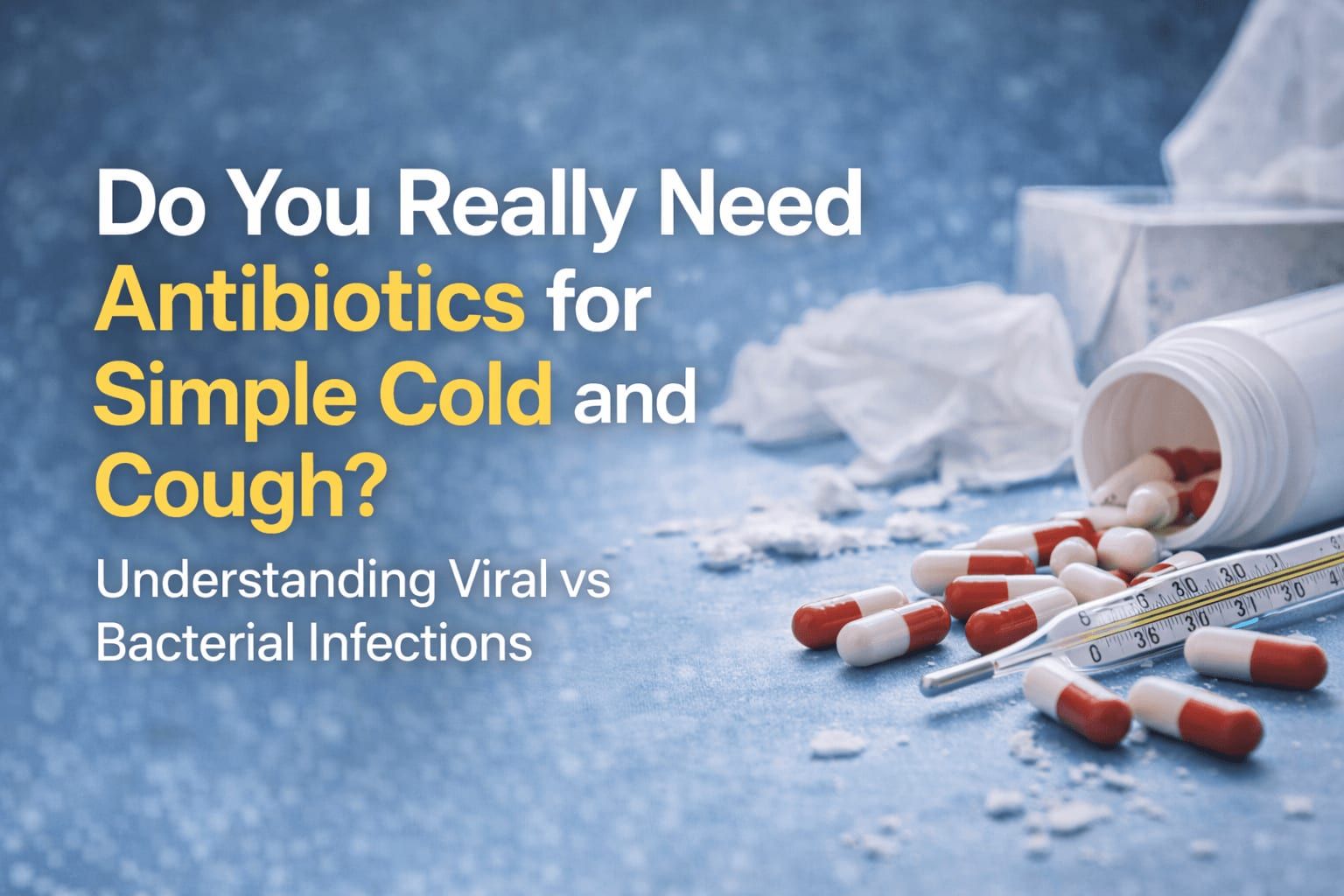 Do You Really Need Antibiotics for Simple Cold and Cough? Understanding Viral vs Bacterial Infections
