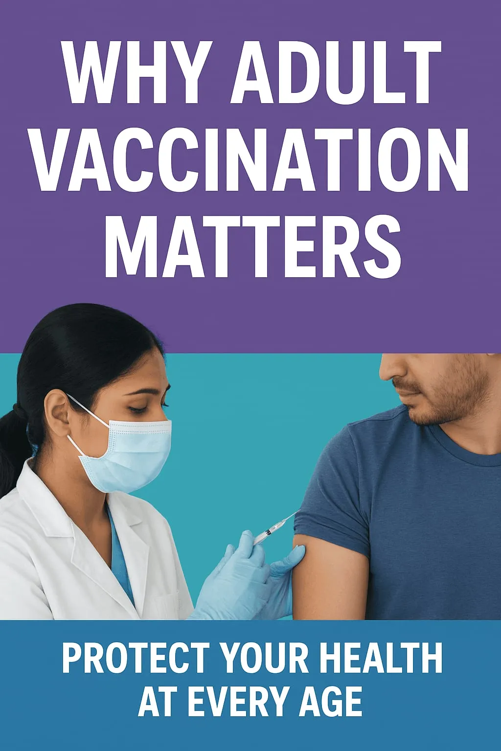 Benefits of adult vaccination for long-term health