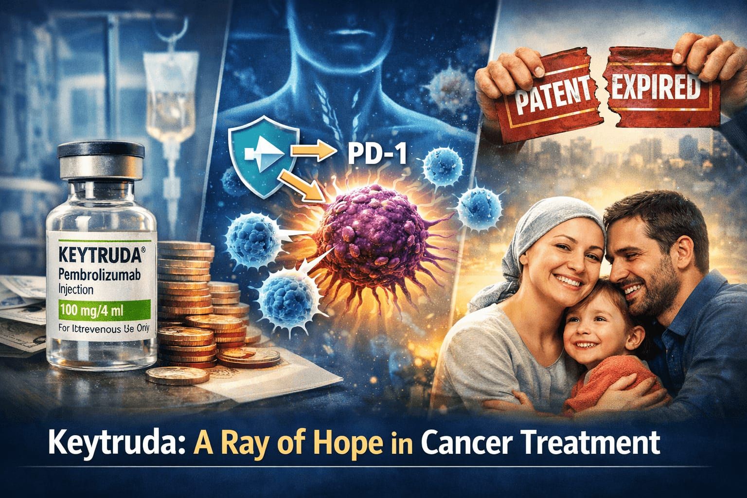 Keytruda for Cancer Treatment: How It Works, Cost & Future Hope After Patent Expiry